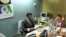 "Your Future-Your Health" host, Khalil Gueye, recording Saturday’s first broadcast of the VOA French to Africa program.