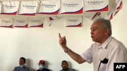 This undated handout photo released July 24, 2021, by the Ciudadanos por la Libertad party shows Noel Vidaurre in Managua, Nicaragua. 