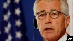 Sakataren Tsaron Amurka Chuck Hagel (File Photo)