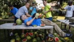 ဗိုက်ပေါ်တင် ဖရဲသီးခွဲသူ၊ လေပေါ်ပျံနိုင်မယ့် ဂျက်အင်္ကျီ