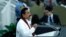 Sri Lanka's President Mahinda Rajapaksa addresses the 68th United Nations General Assembly at U.N. headquarters in New York, Sept. 24, 2013.