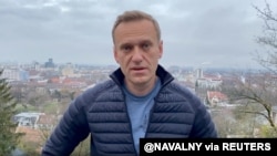 FILE - Russian opposition politician Alexey Navalny is seen in an undated still image from video in Germany, Jan. 13, 2021. (Courtesy of Instagram @NAVALNY/Social Media)
