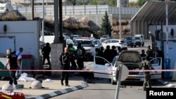 محل حمله مهاجمان فلسطینی به نیروهای امنیتی اسرائیل