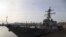 Американский ракетный эсминец USS Donald Cook в порту Одесса, 25 февраля 2019 года.