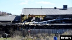 Parts of the Imam Ali mosque in Jarfalla north of Stockholm, Sweden, has been destroyed in a fire during the night of May 1, 2017.