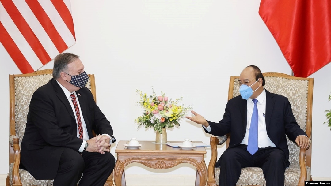U.S. Secretary of State Mike Pompeo visits Vietnam