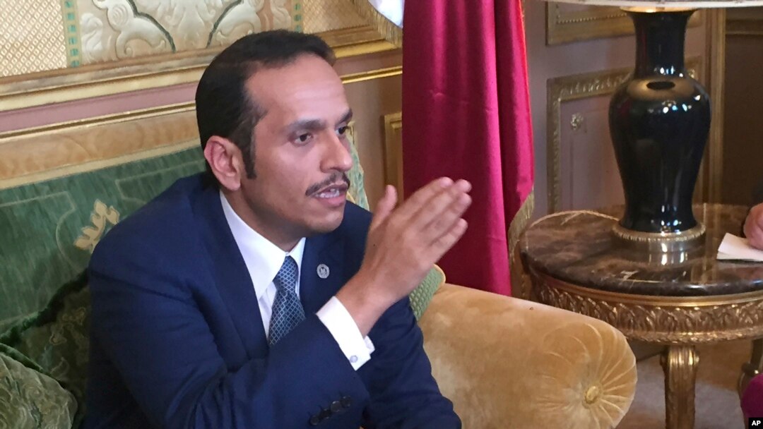 وەزیری دەرەوەی قەتەڕ شێخ محەمەد بن عەبدولڕەحمان ئال ثانی
