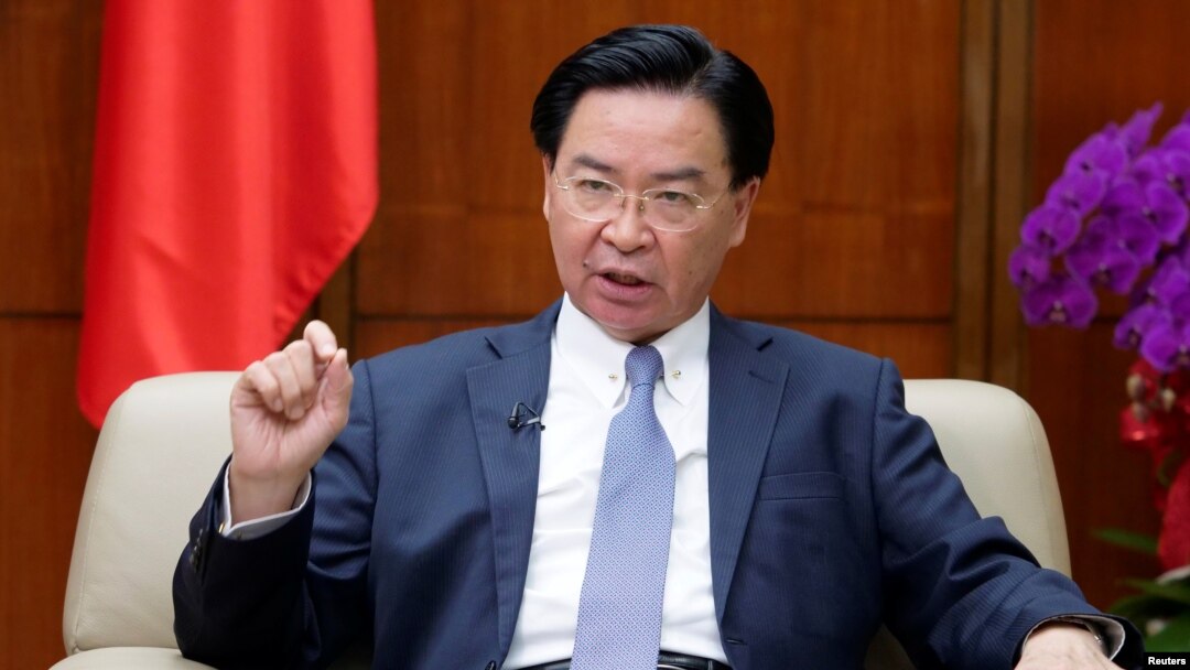 资料照：台湾外交部长吴钊燮