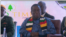 Zimbabwe President Emmerson Mnangagwa at the U.N.-AU summit in Victoria Falls, June 24, 2019. (C. Mavhunga/VOA) 