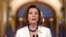La présidente de la Chambre des représentants, Nancy Pelosi, Fait une déclaration au Capitole à Washington, le jeudi 5 décembre 2019.