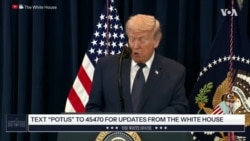 دونالد ترمپ، رییس جمهور ایالات متحدۀ امریکا در کنفرانس خبری در فلوریدا حضور یافت.