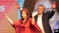El presidente electo Alberto Fernández asumirá el cargo la próxima semana en reemplazo de Mauricio Macri, junto a la exmandataria Cristina Fernández de Kirchner como vicepresidenta.