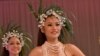 Only about one third of those auditioning to join the hula troupe annually are accepted, October 25, 2012. (Steve Herman/VOA)