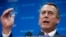John Boehner considera positivo el cambio de opinión del presidente Obama. 