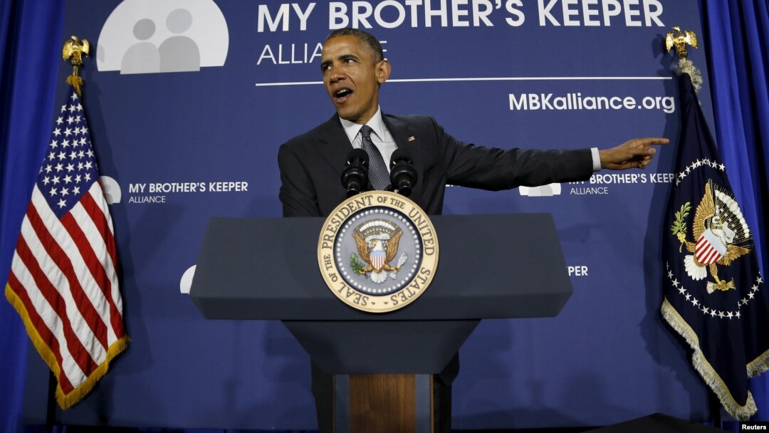Presiden AS Barack Obama mendorong pemberian lebih banyak kesempatan bagi anak-anak muda dari masyarakat kurang mampu, Senin (4/5).