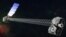 Artist's concept of NuSTAR on orbit that shows its 1- meter mast that separates the optics modules (right) from the detectors in the focal plane (left). (NASA)
