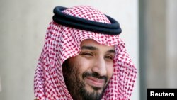 FILE - Saudi Arabia Crown Prince Mohammed bin Salman.