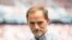 Thomas Tuchel regarde avant le match entre le Bayern Munich contre le PSG, le 21 juillet 2018.