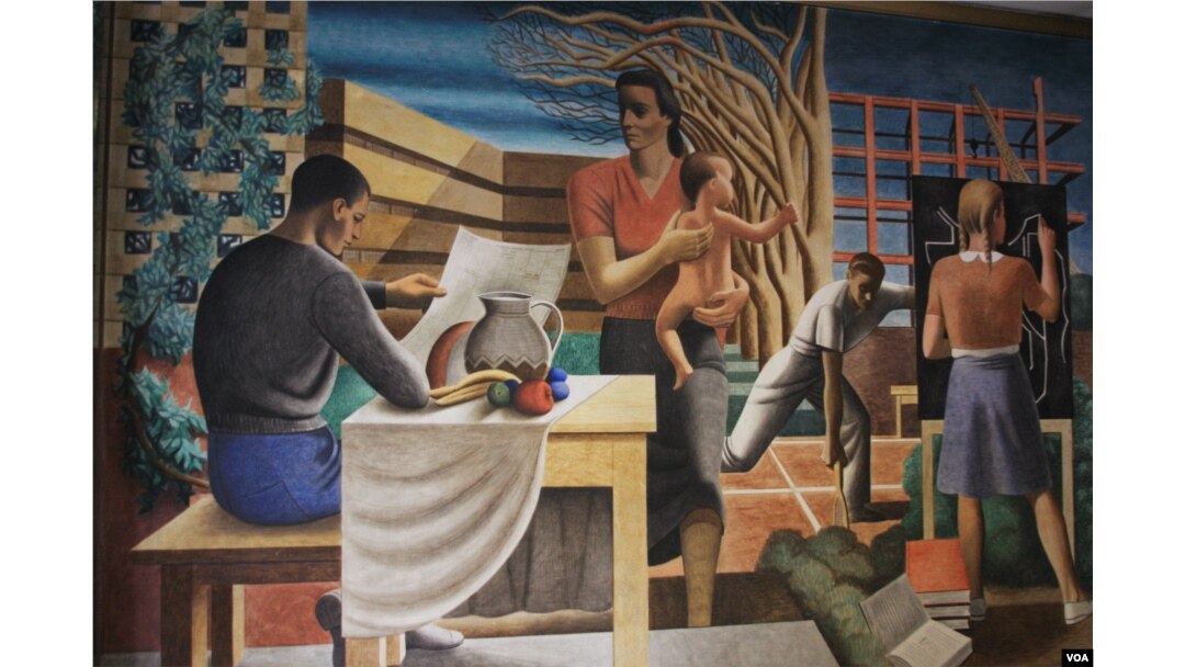 Historic Murals at Voice of America