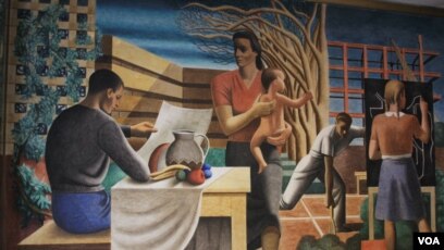 Historic Murals at Voice of America