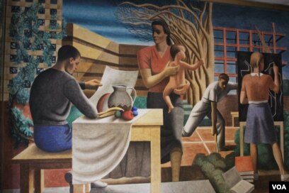 Historic Murals at Voice of America