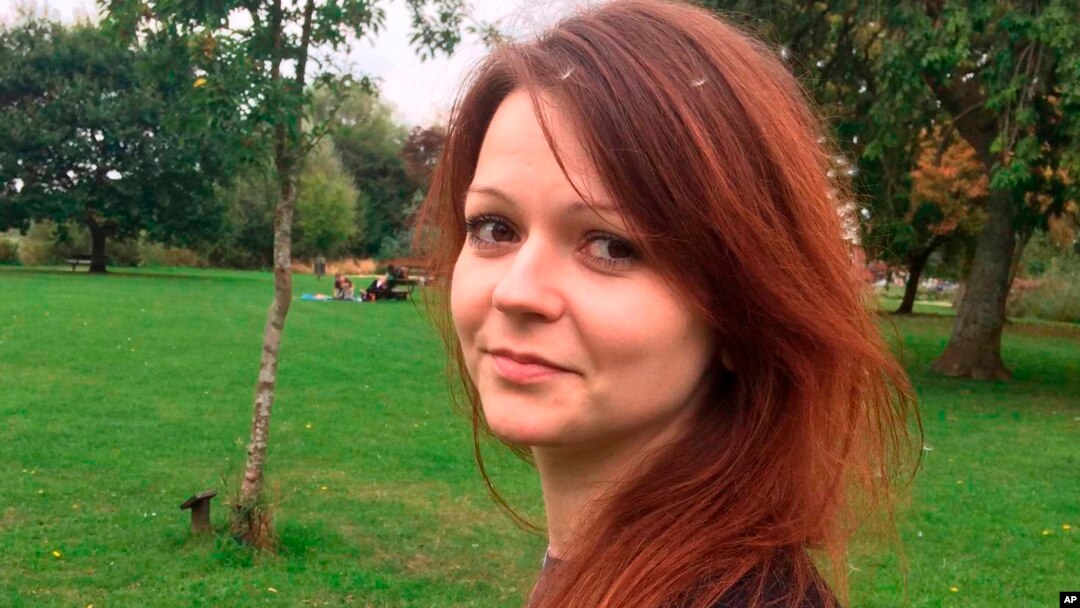 Yulia Skripal (33 tahun), telah diizinkan keluar dari rumah sakit awal pekan ini. 