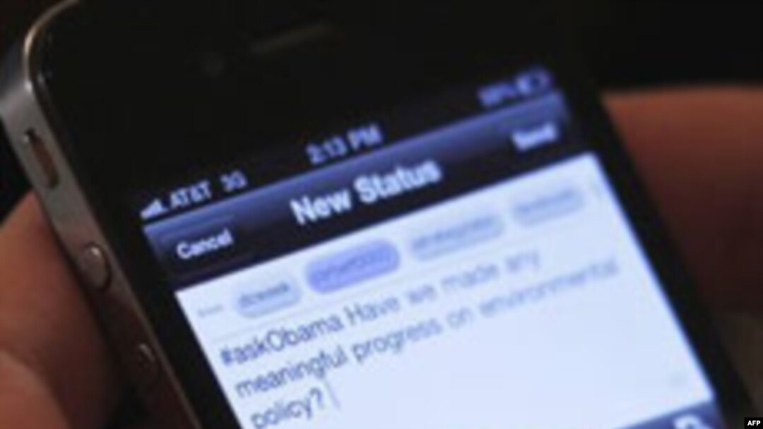 Obama xalq bilan "Twitter" orqali aloqada