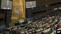 지난 6월 유엔 총회에서 시리아 제재안을 논의 중이다. (자료사진)