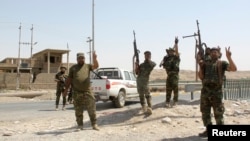 Иракская армия прорвала блокаду города Амерли. 31 августа 2014.