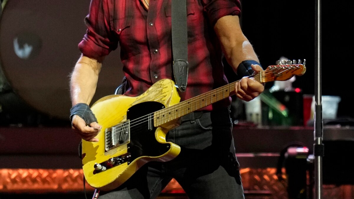 Maglietta Ufficiale Bruce Springsteen BITU – T-Shirt Da Uomo In Cotone, Articolo Da Collezione Per Fan Del Boss