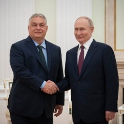Putin i Orban u Moskvi
