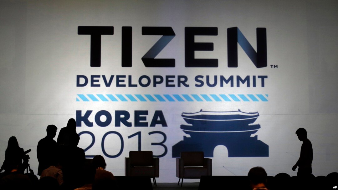 Presentación de Tizen en la cumbre de Desarrolladores en Seúl.