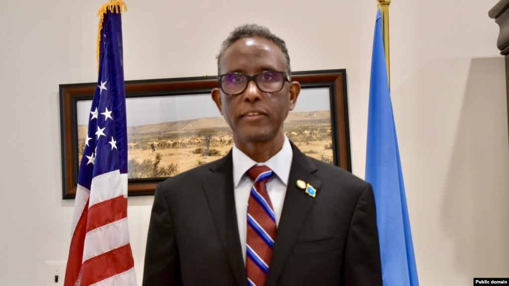 Danjiraha cusub ee Soomaaliya u fadhiya Mareykanka, Ambassador Dahir Hassan Arab