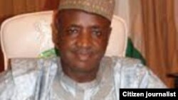 Gwamnan Sokoto Aliyu Magatakardan Wamako kanin Baraden Wamako Alhaji Salihu Wamako