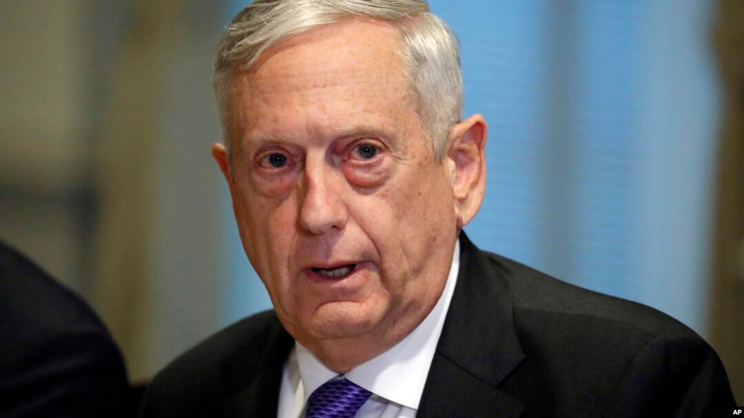 美国国防部长马蒂斯