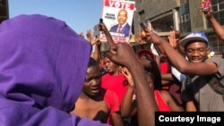 Zimbabwe Protesters Harare 2