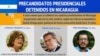 Precandidatos presidenciales detenidos en Nicaragua 
