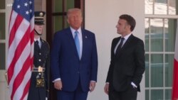 Trump ye Macron kunbɛn Etats Unis nyɛmaayaso la