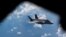(자료 사진) 제356 전투비행대 소속 F-35 ‘라이트닝 II’ 전투기가 동중국해 상공에서 제909 공중급유비행대 소속 KC-135 급유기로부터 공중급유를 마친 후 이륙하고 있다. (2022년 6월 8일)