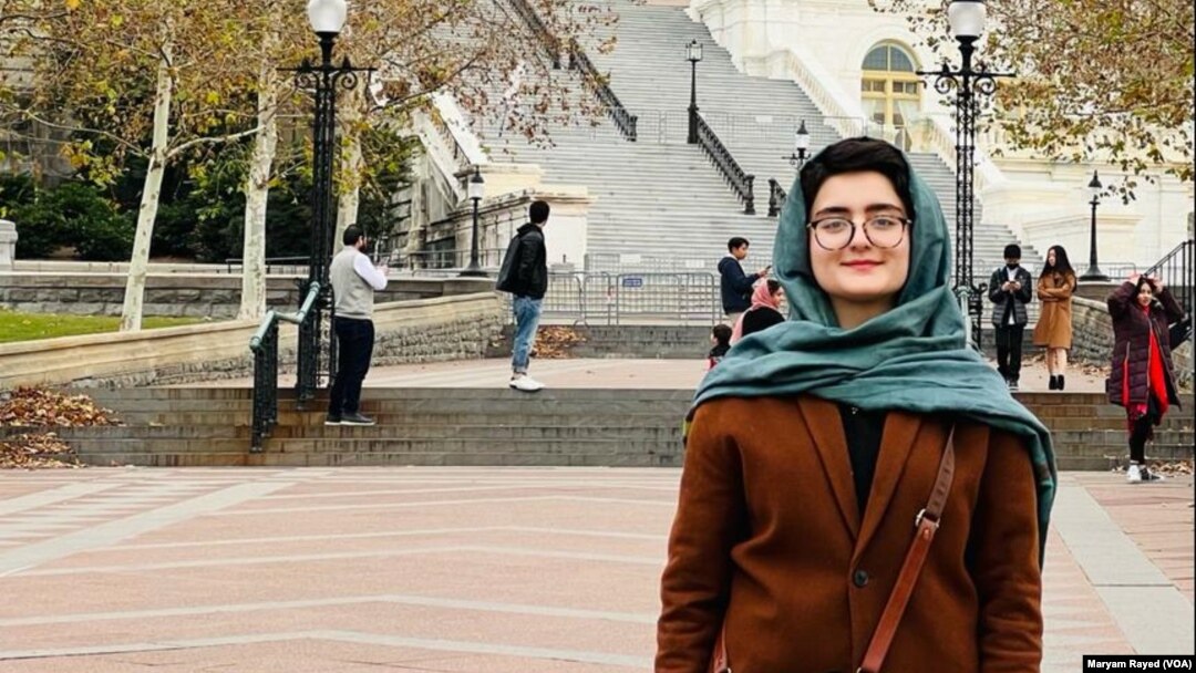 “The return of Taliban rule in Afghanistan has fundamentally altered my personal and professional trajectory and took all my hopes and plans and aspirations for the future,” says Maryam Rayed, a Fulbright scholarship recipient. (Photo courtesy Maryam Rayed)