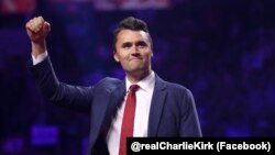 چارلی کرک،‌فعال سرشناس و متحد دونالد ترمپ رییسی جمهور ایالات متحده