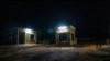 A general view shows the main gate of the Mageragere Prison in Nyarugenge, near Kigali