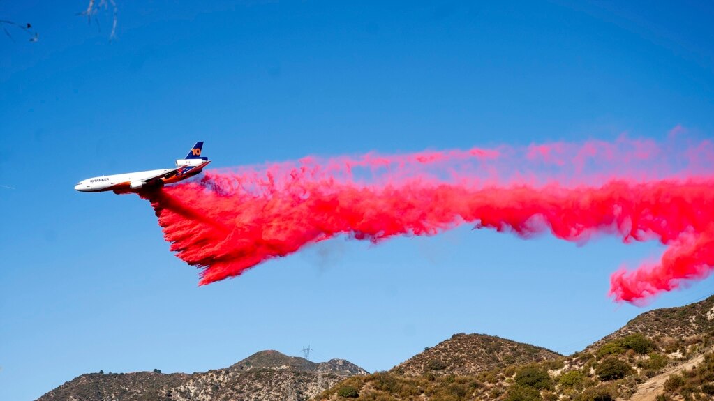 Is the Pink Substance Dropped on LA Fires Safe?