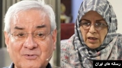 ابراهیم اصغرزاده و آذر منصوری - آرشیو