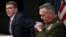 Savunma Bakanı Ashton Carter ve Genelkurmay Başkanı Joseph Dunford, Pentagon’da basın toplantısı düzenlediler