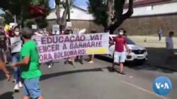 Bolsonaro enfrenta primeiro grande protesto em dois anos de governo
