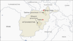 Ghazni and Takhar provinces