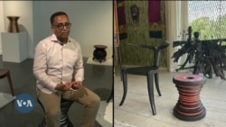 Ethiopian- American industrial designer showcases his furniture