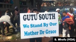 Vatsigiri veZanu PF vaine chinyorwa chinoti vanomira naAmai Grace Mugabe. 