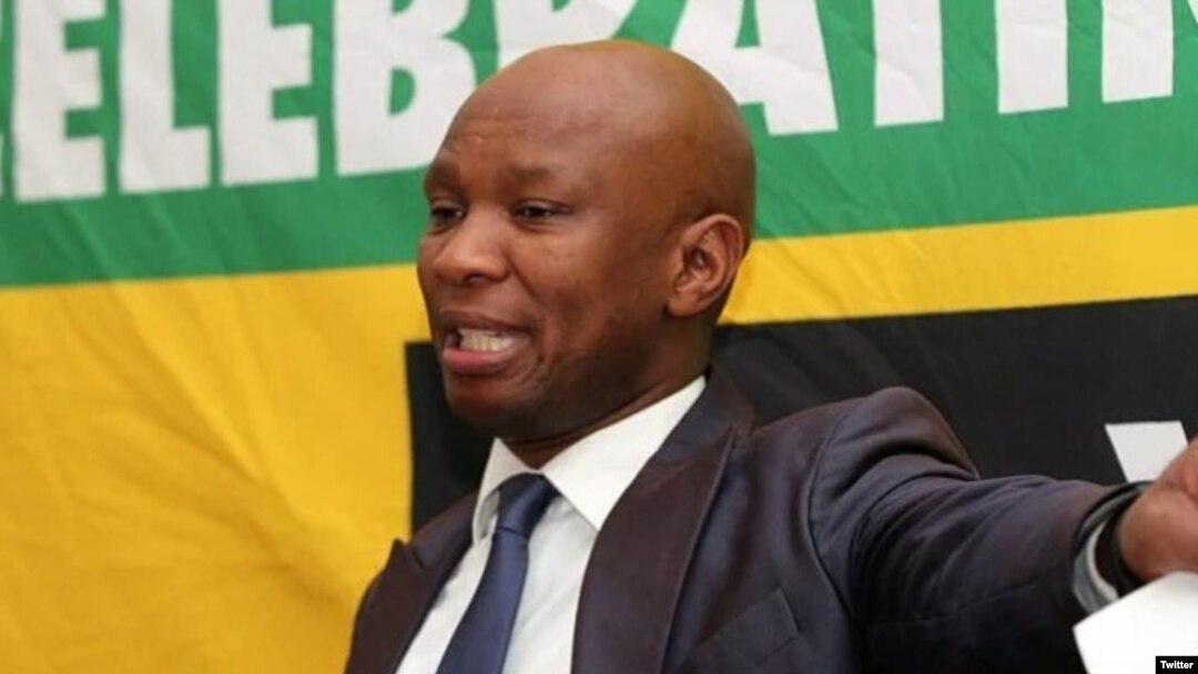 Zizi Kodwa, umuvugizi w'ishyaka ANC riri ku butegetsi muri Afurika y'Epfo